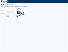 Tablet Screenshot of portale.soluzioneinformatica.it